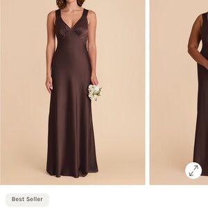 Birdy grey espresso bridesmaid dress